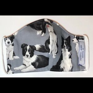 Boarder Collie Face Mask
